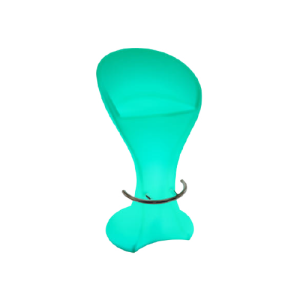 LED bárszék kerek - LED bútor (B101)